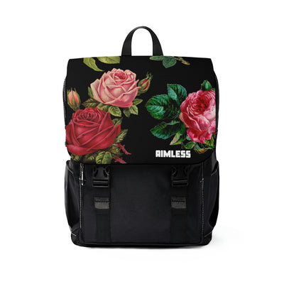 Granny Rose Canvas Backpack