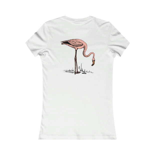 Fitted Flamingo Tee