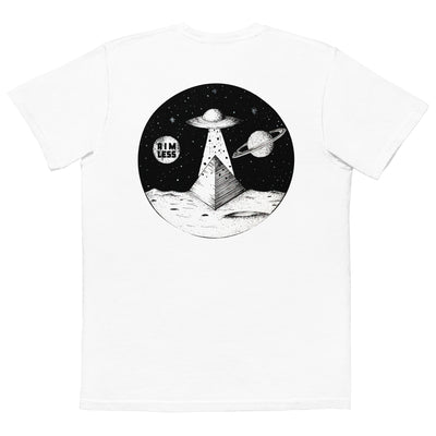 White Star Gate Pocket Tee