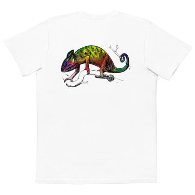 Wise Chameleon Pocket Tee